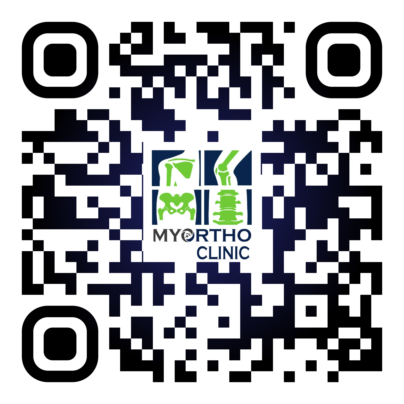 Qr Code For Myortho Clinic Google Reivews