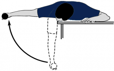 BENT-OVER HORIZONTAL ABDUCTION